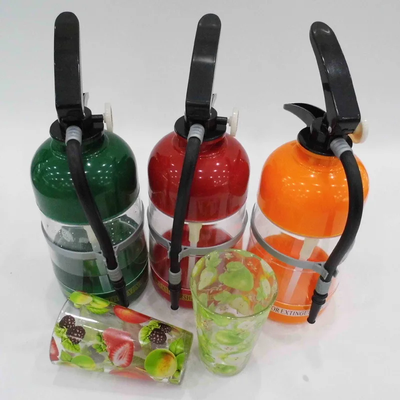 

Creative fire extinguisher alcohol dispenser beer drinking funny games
