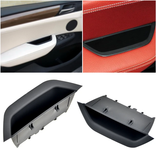 Upgrade your BMW X3 X4 F25 F26s interior with the stylish and functional LHD RHD Interior Door Pull Handle Armrest Panel Cover Trim made from durable ABS Plastic material.