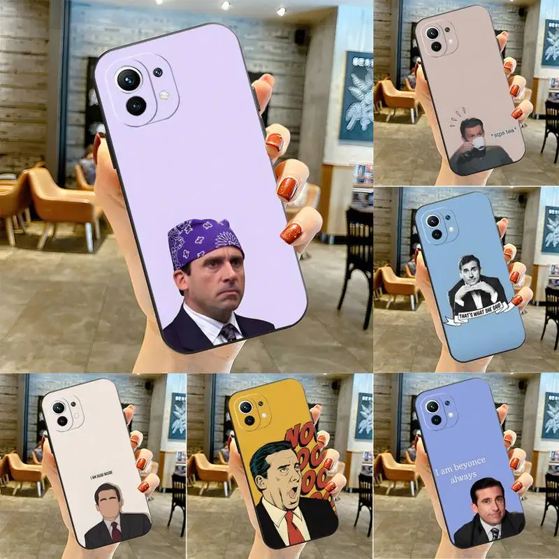 Michael Scott The Office Phone Case Fundas Per Xiaomi Mi 9T 10T 11 11I 11X11T 12 Pro Poco M3 Pro X3 Nfc F3 Cover Antiurto