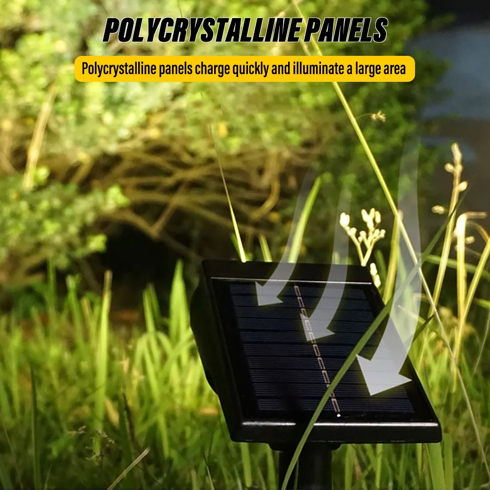 Solar outdoor lawn spotlight, Plug-in lamp, Landscape garden wall light , Suitable for patio, Garden, Wall, Road