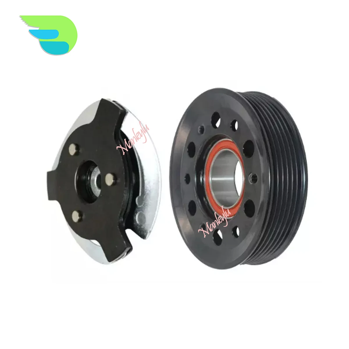 AC A/C Air Conditioning Compressor Clutch Pulley FOR VW GOLF 5 6 PASSAT
