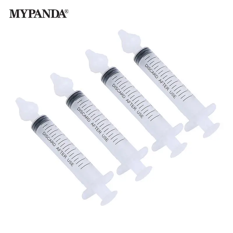 Nasal Washer Professional Syringe 10 20 30ML Nasal Irrigator with Syringes for Baby Infant Safe Nose Cleaner nasal irrigator 1/2/4Pcs
