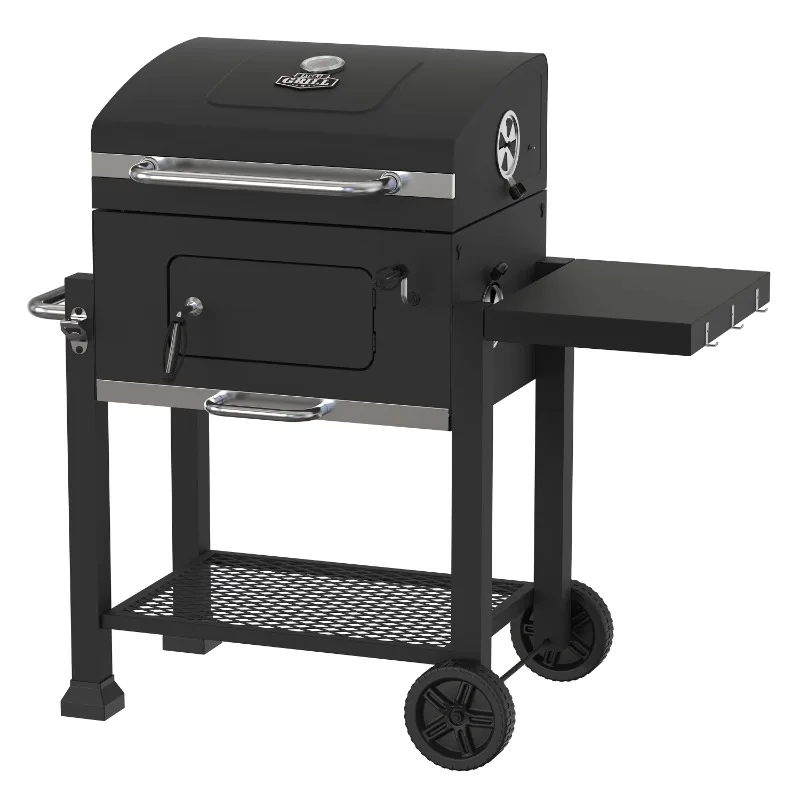 

Heavy Duty 24-inch Charcoal Grill, Black