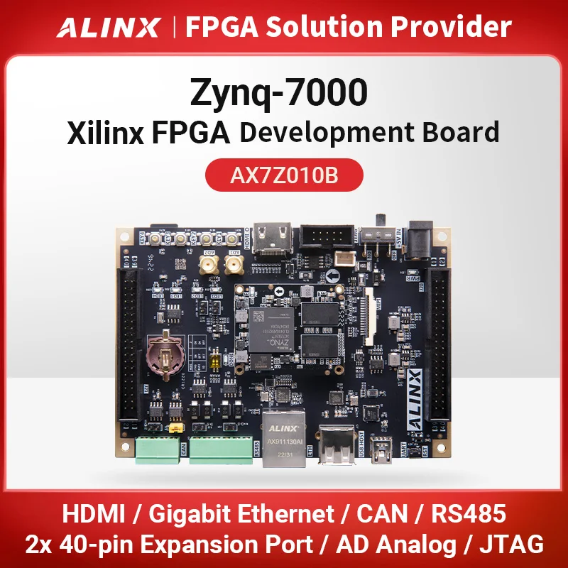 

Alinx Xilinx Zynq-7000 SoC FPGA Development Board AX7Z010B XC7Z010