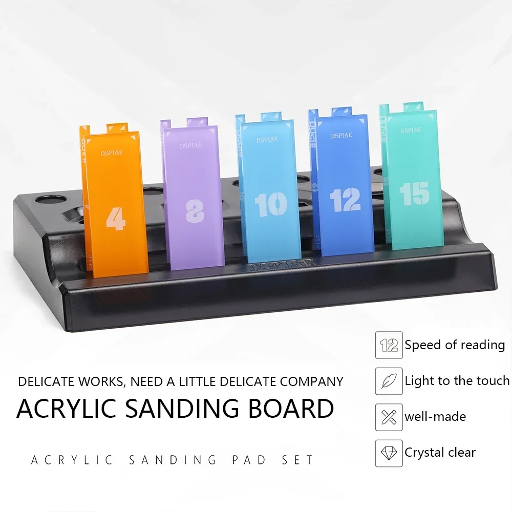 Sanding Sponge Set for Model Making and Polishing