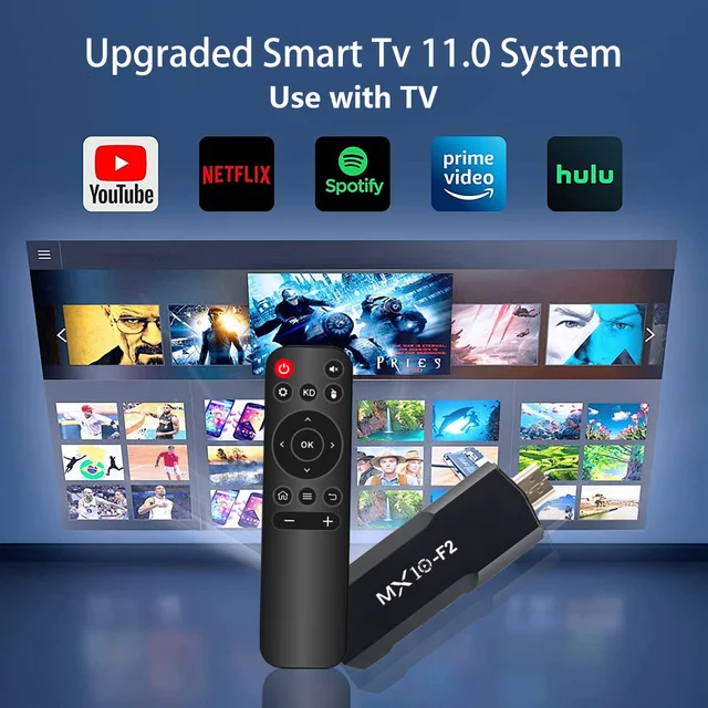MX10 F2 Android TV Stick 4