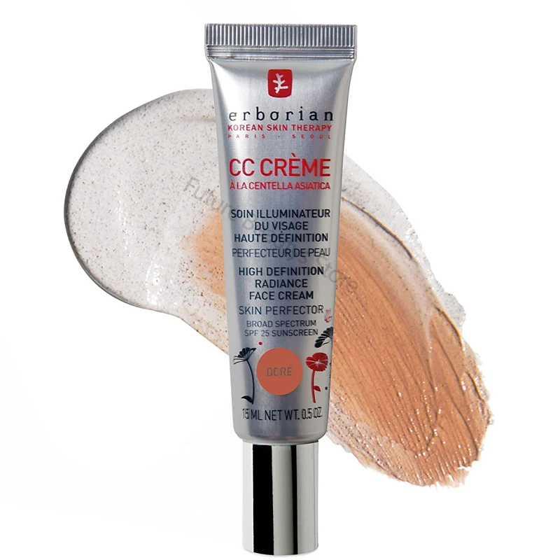 

French Erborian CC Cream Foundation SPF Multi-Functional Facial Concealer Repairs Skin Soothing Moisturizing Skin Care Products
