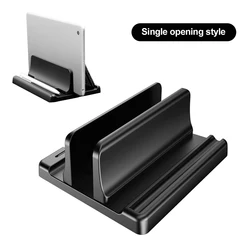 Space - Saving Adjustable Vertical Laptop Stand and Desktop Organizer (Single Opening)