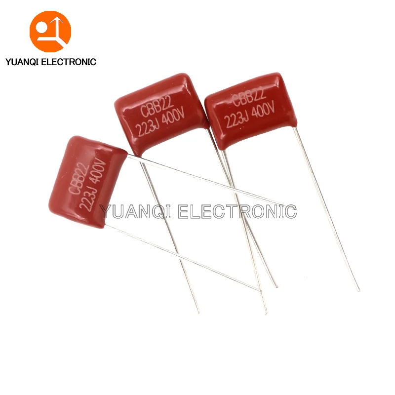 CBB Polypropylene Film Capacitor 10pcs 63V 100V 250V 400V 450V 630V 2000V 103J 104J 105J 155J 223J 224J 225J 334J 474J 475J