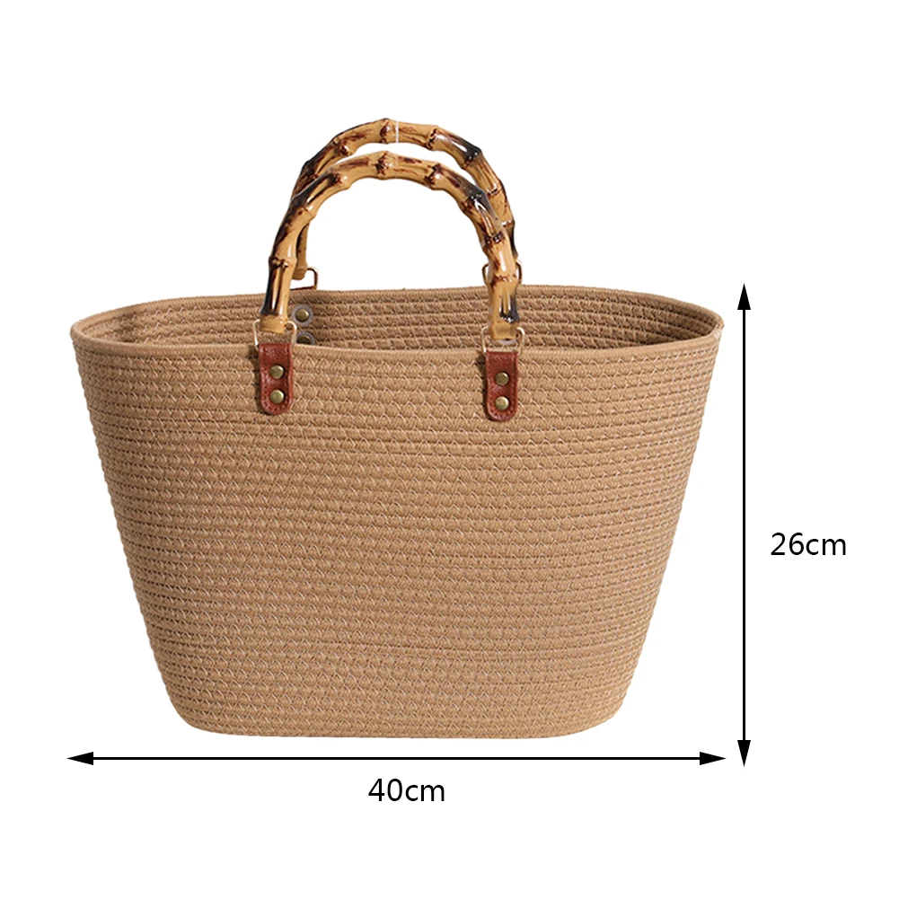 Scarf Bow Bamboo Handle Tote Bag Small Handbag Women's Elegant Clutch Bag  Ladies Designer Bags Luxury Trendy Shopper Bags Purse - AliExpress