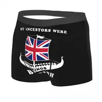 My Ancestors Were Vikings British Boxers Shorts Panties Male Underpants Comfortable UK Union Jack England Flag Briefs Underwear 2