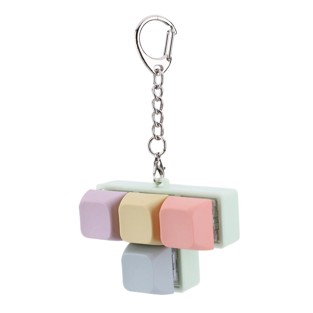 Portachiavi Con Tastiera Meccanica A 4 Tasti A Forma Di T – Scegli - Foto 6