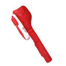 

Golf Club Storage Bag with Detachable Extended Shoulder Strap Golf Foldable Shoulder Bag Cue Bag Nylon Material Golf Accessories