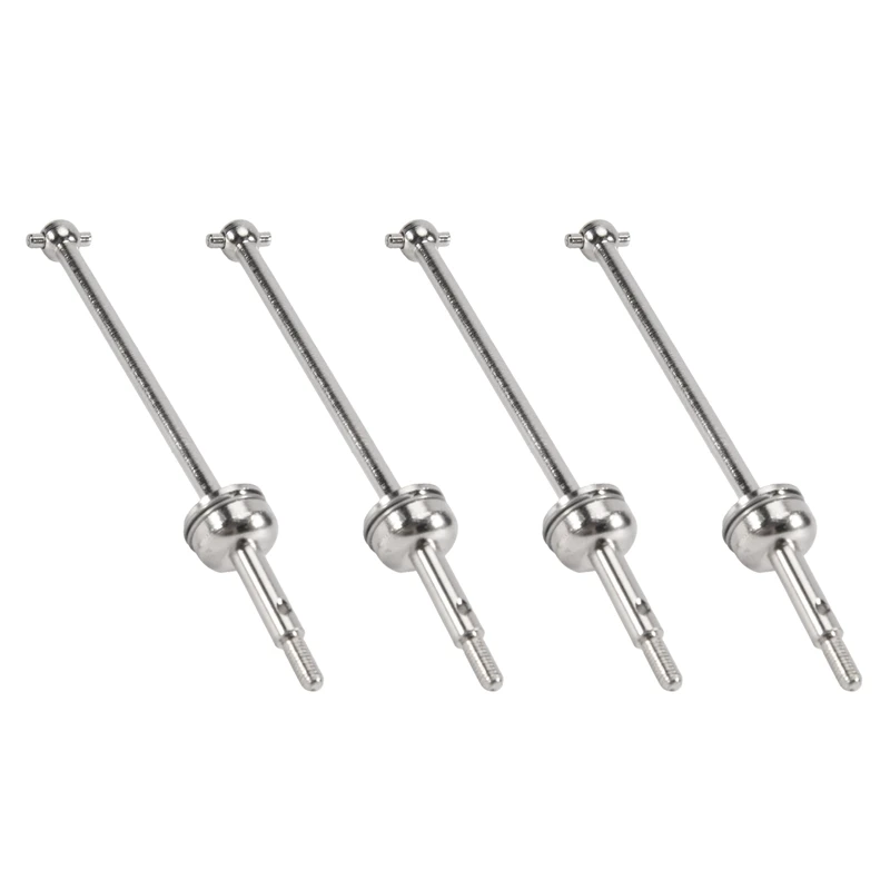 

4PCS Metal Drive Shaft For Wltoys 144001 1/14 4WD RC Car Vehicle Models Parts 144001-1315 Front Wheel Drive Shaft