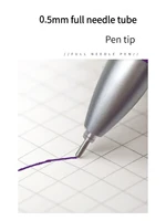 27/32Pcs Erasable Pen Refills Magic Gel Pens Rod Washable Handle 0.5mm Purple Ink Office School Supplies Stationery 2