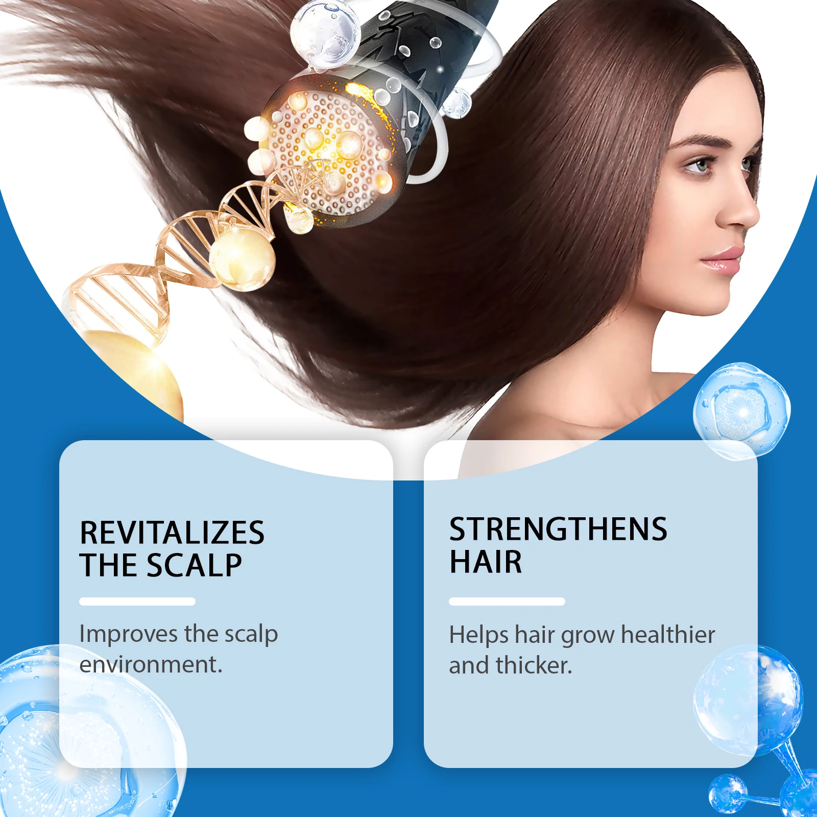Óleo Capilar de Gengibre para Crescimento, Nutrição e Fortalecimento das Raízes, Tratamento do Couro Cabeludo, Sérum Anti-Queda de Cabelo, Essência Hidratante para os Cabelos, Roller_voghion.com