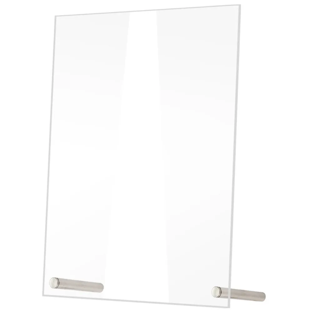 1 세트 아크릴 테이블 번호 표시판 투명 웨딩 좌석 카드 홀더 파티 연회 리셉션 테이블 번호 스탠드