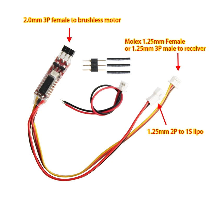 Per serbatoio escavatore RC modello 35:1 2S 3 vie controller