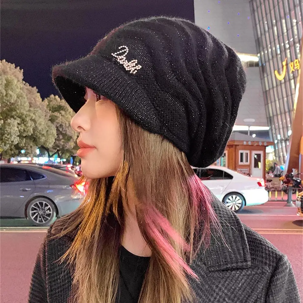Hot Rea Unisex Stickad Baggy Beanie Oversized Ski Slouchy Skullies Kvinnor Män Vinter Ull Varm Keps Beanies Hatt_voghion.com