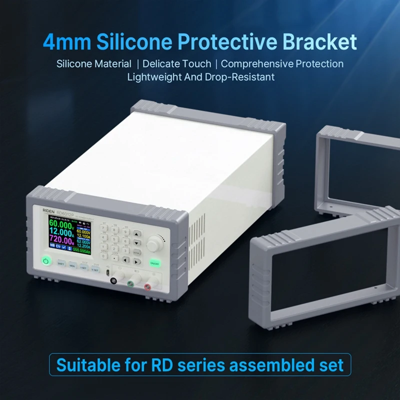 RD 4Mm Silicone Sleeve SLE-D1 Protective Bracket Shell Holder For RD Series Power Supply RD6006/RD6024 Assembled Set