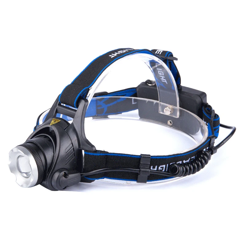 Super Bright T6 Headlamp Head Flashlight Lamp Torch Headlights  Usb Rechargeable 18650 Battery Waterproof Lantern