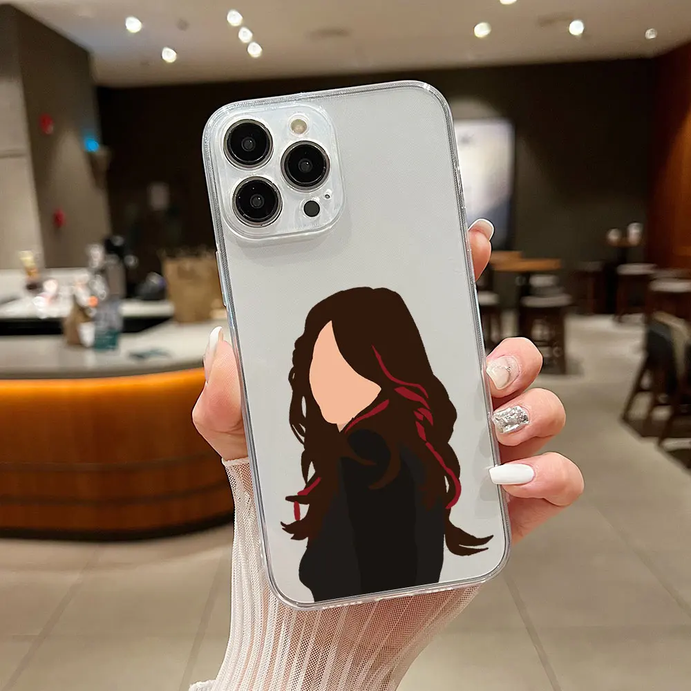 thumbnail image 1 of Funda de teléfono transparente para iPhone, carcasa transparente de The Vampire Diaries Jake para iPhone 15, 14, 13, 12, 11, Mini Pro Max, X, XR, XSMax, 6S, 6, 7, 8 Plus, SE20, 1 of 5