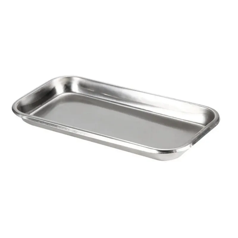 Stainless Steel Cosmetic Storage Tray for Professionals