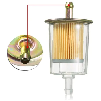 1pc Gasoline Filter Diesel Extra Large Fuel Filter Universal RV Inline Fuel Line For Garden Tools Scooters Motorcycles Car Part 1