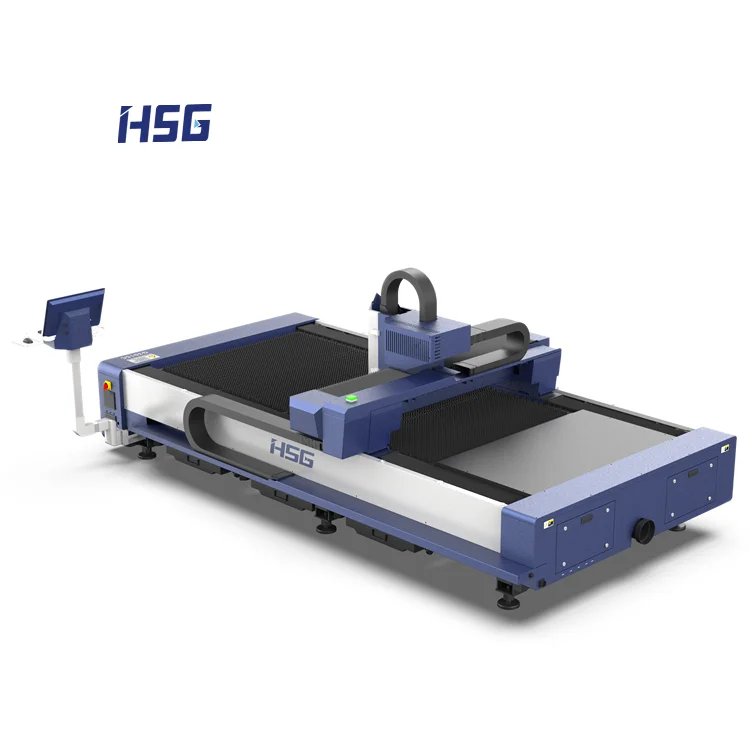 

HSG Laser Efficiency Steel Plate Fiber Laser Cutting Machine For Metal