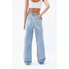 PacSun Women's Light Indigo Ripped '90s Boyfriend Jeans 4