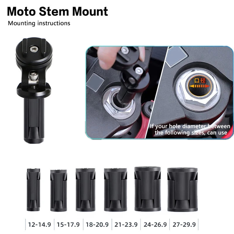 Moto Stem Mount