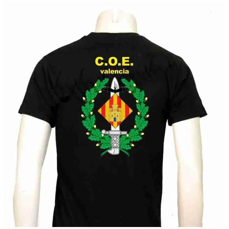 Spain Army Special Forces COE Valencia T-Shirt Short Sleeve Casual 100% Cotton O-Neck Summer Mens T-shirt Size S-3XL 3