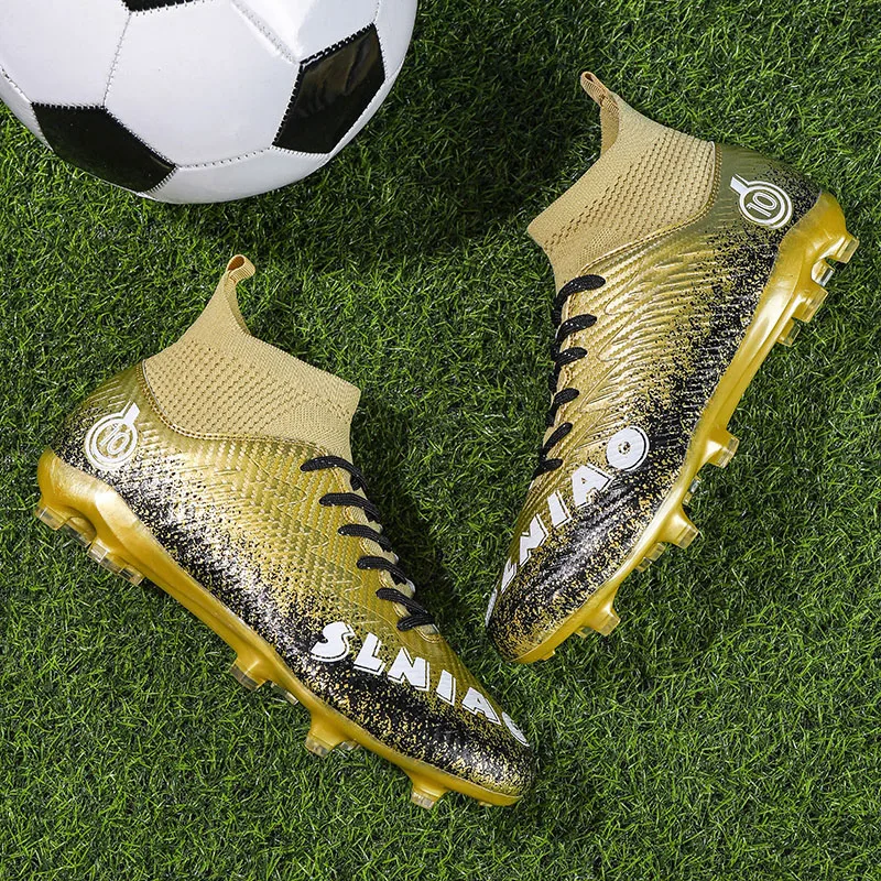 Scarpe da calcio basse da campo da uomo Scarpe da calcio professionali Scarpe da ginnastica da allenamento ultraleggere con tacchetti da esterno Novità_voghion.com