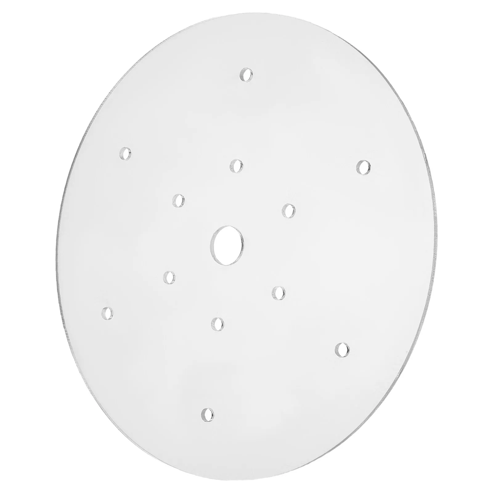 7개의 투명한 원형 어항 탈출방지 뚜껑 아크릴 상단 커버 보호판 수족관 그릇 가..