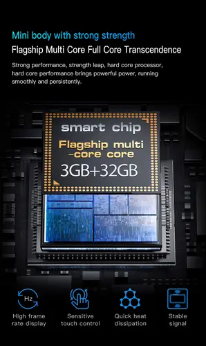 Mini24 3.0-inch Android Mini Smartphone 3GB RAM 32GB ROM Dual SIM Dual Standby 3G Mobile Phone Google Play Store - Image 6