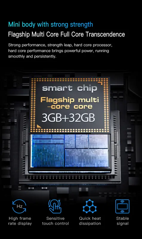 Mini24 3.0-inch Android Mini Smartphone 3GB RAM 32GB ROM Dual SIM Dual Standby 3G Mobile Phone Google Play Store - Image 6