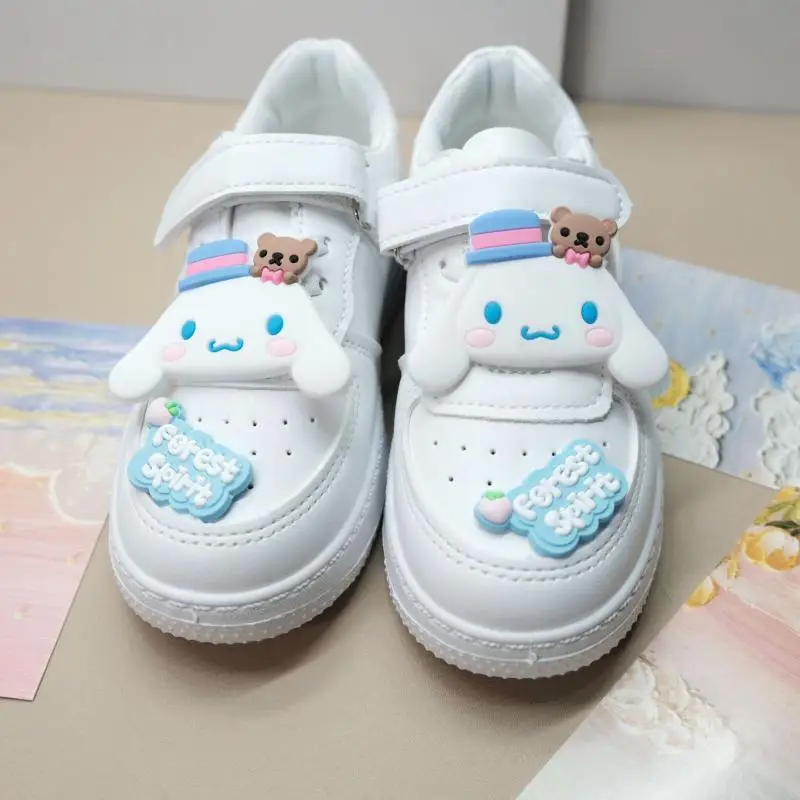 

Autumn Cinnamoroll Kuromi Kawaii Anime Sanrio Board Casual Shoes Cute Cartoon My Melody Kuromi Children Sneakers Toys for Kids