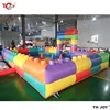 6x4x2mH Colorful 2 in 1 Inflatable Air Juggler Pool Floating Ball Pool Game Toys for Sale 2