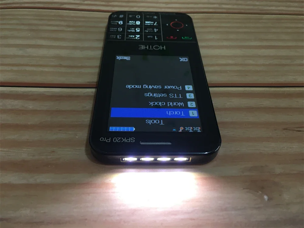 SPK20 PRO Push Button Mobile Phone,3.5 Inch,Dual Sim,Bluetooth,Flashlight,MP3 MP4,Wireless FM,Camera,Vibration,Cheap CellPhone 4