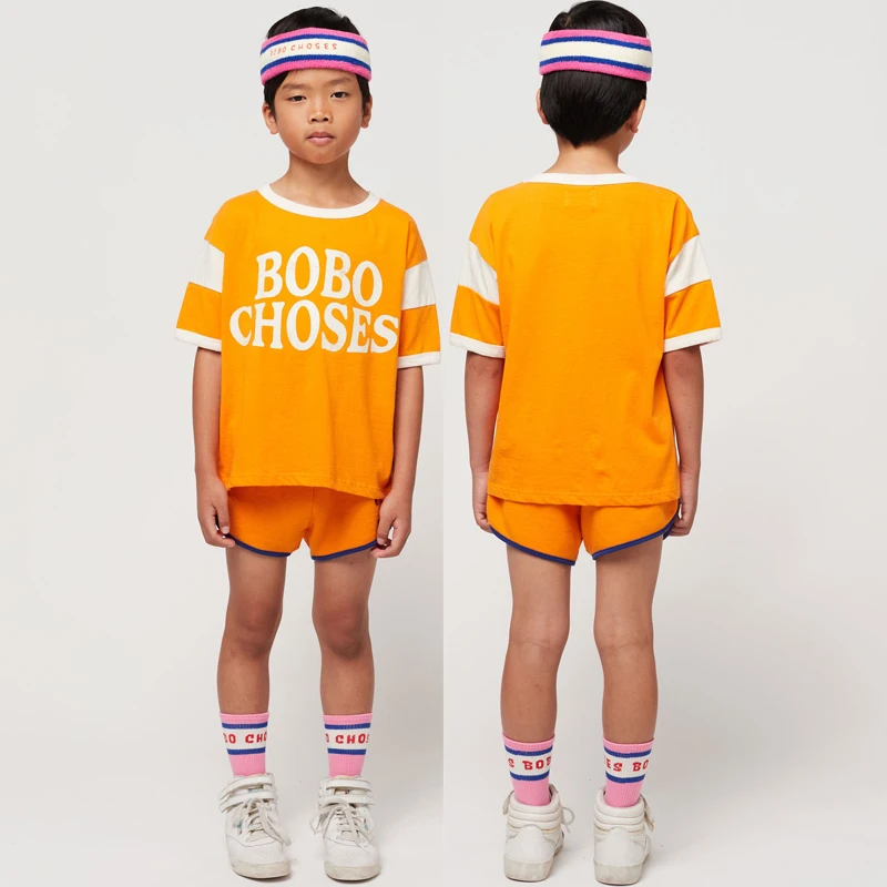 2024 New Summer Kids T-shirts Cartoon Children's T Shirts Boys and Girls Top Clothes Set Baby Boy Girls Clothes T-shirts