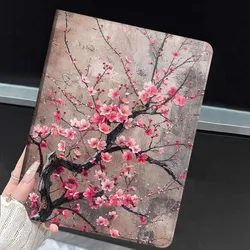 Artistic Plum Blossoms Tablet Case - Soft Protective Cover for Galaxy Tab S11 (109PBA9903PBT)