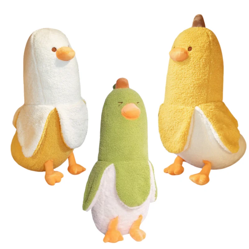 

Cute 50/70/90cm Duck Stuffed Plush Toy Animals Banana Doll Funny Sofa Cushion Bedroom Pillow Friends Room Decor Toy