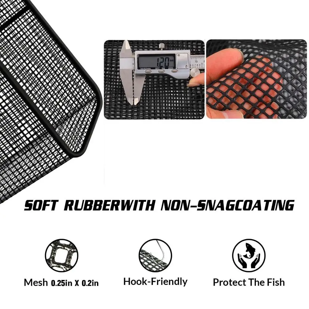 Description Picture 3 of itemFish Net Bag Floating Fish Basket Quick-drying Large Capacity Foldable Fish Cage Collapsible Fish Protector Foldable Fishing Net