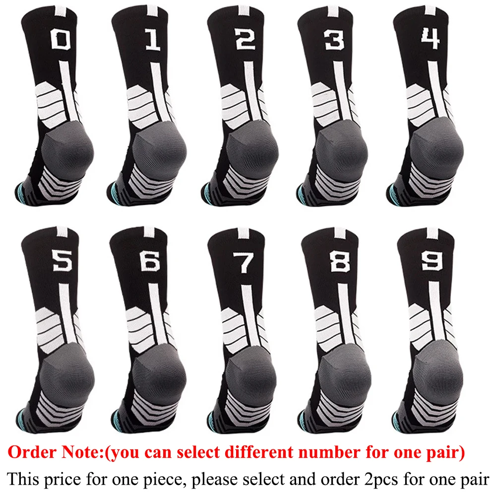 

One Piece Sport Football Socks Calcetines Ciclismo Hombre Basketball Socks Men Cycling Compression Socks Running Soccer Meias