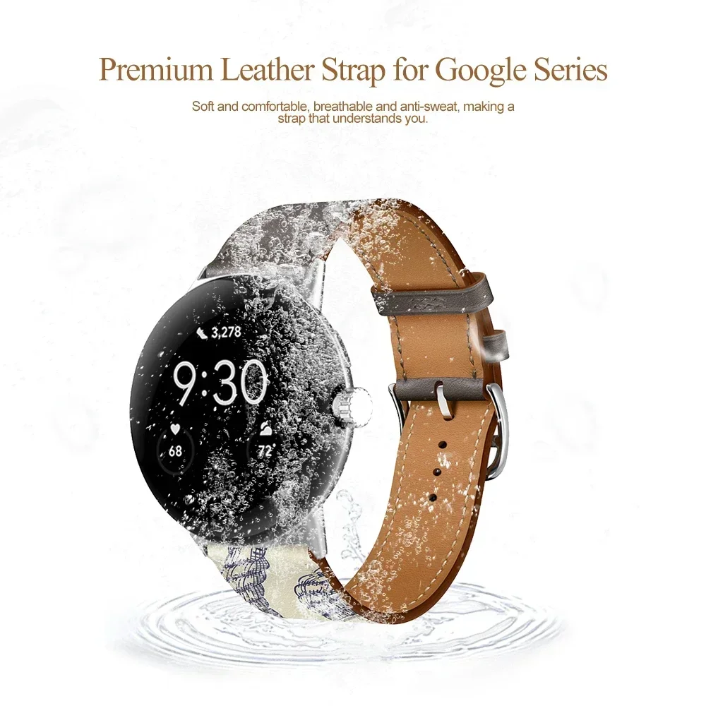 Premium Leather Strap for Smartwatch – Elegant Wristband Accessory