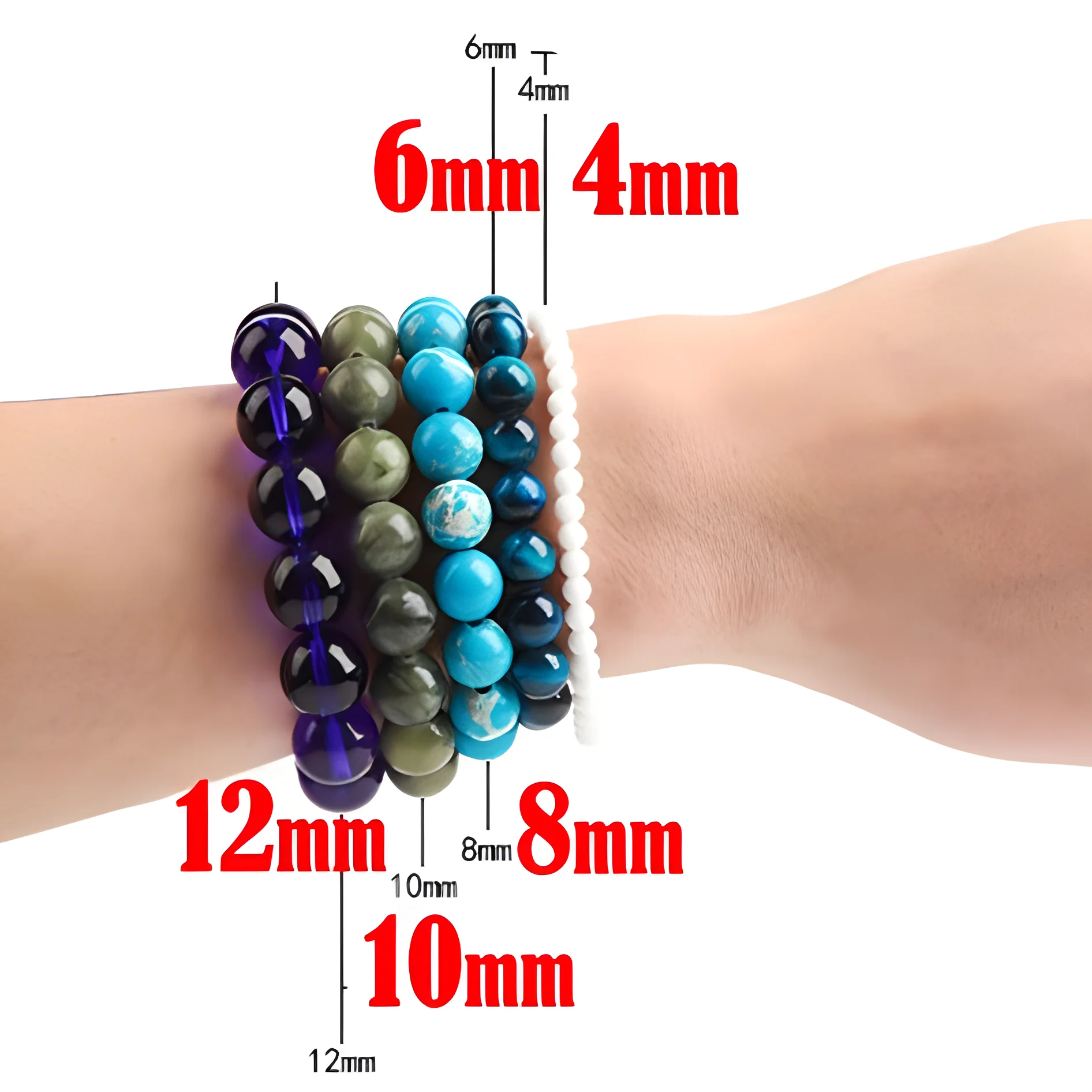 Cuenta Piedra De Lava 18 Mm X1 - Perles & Co