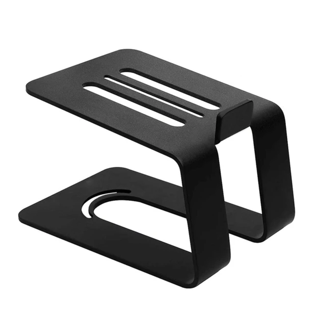 Soporte de mesa para altavoz de escritorio, soporte para altavoces de  ordenador, negro, envío directo - AliExpress