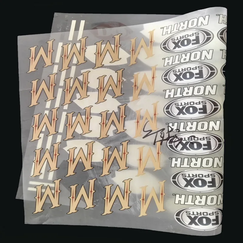 10sheets Cold Peel Plastisol Transfer Film,Plastisol Transfer Printing