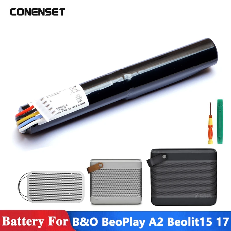 Beolit 15, Beolit 17 Beoplay A2 Batteri 3400mAh