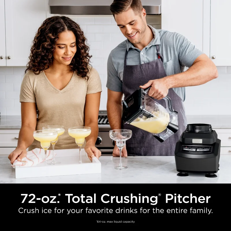 Ninja Kitchen System, 72 oz , Blender and Food Processor, BL780WM 4